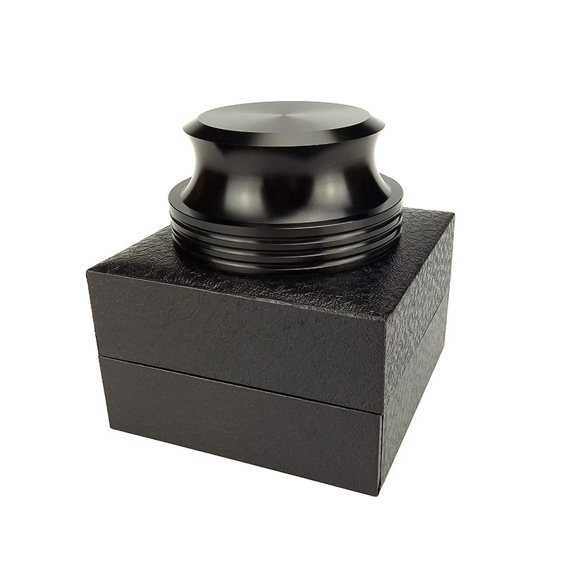 Aluminium Record Weight Stabiliser – Black 420g Turntable Record Weight - Image 4