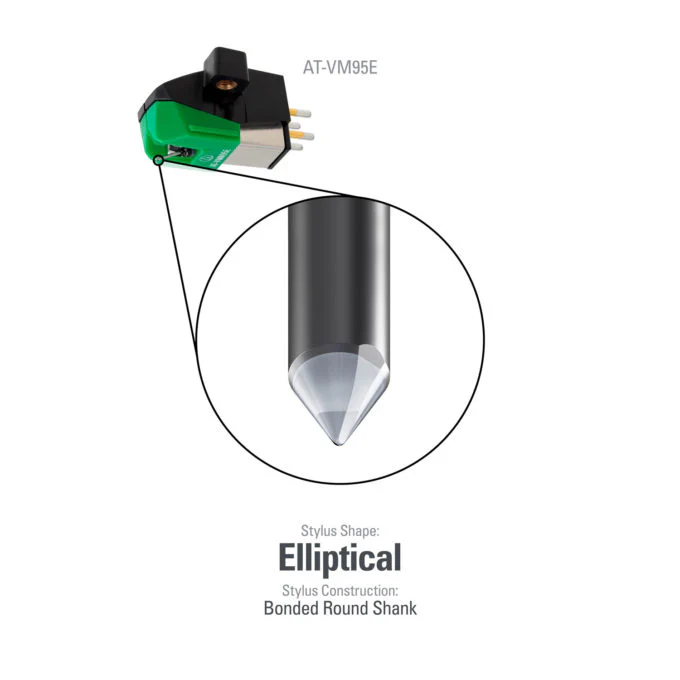 AT-VM95E - Dual Moving Magnet Cartridge - Image 3