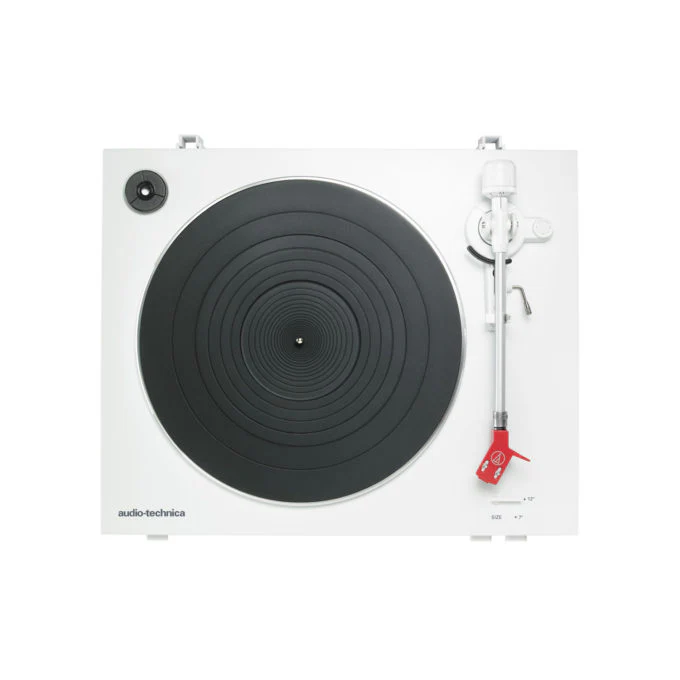 Audio Technica AT LP3 Fully Automatic Belt Drive Stereo Record Player w/AT91R Cart WHITE - Image 2
