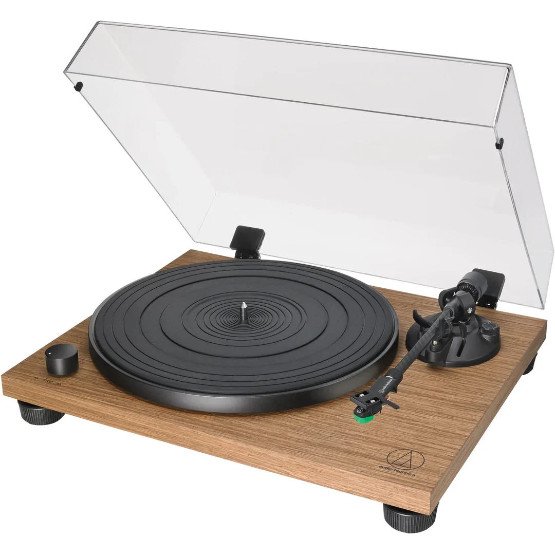 Audio-Technica AT-LPW40WN - Manual Belt-Drive Stereo Record Player in Walnut - Image 3