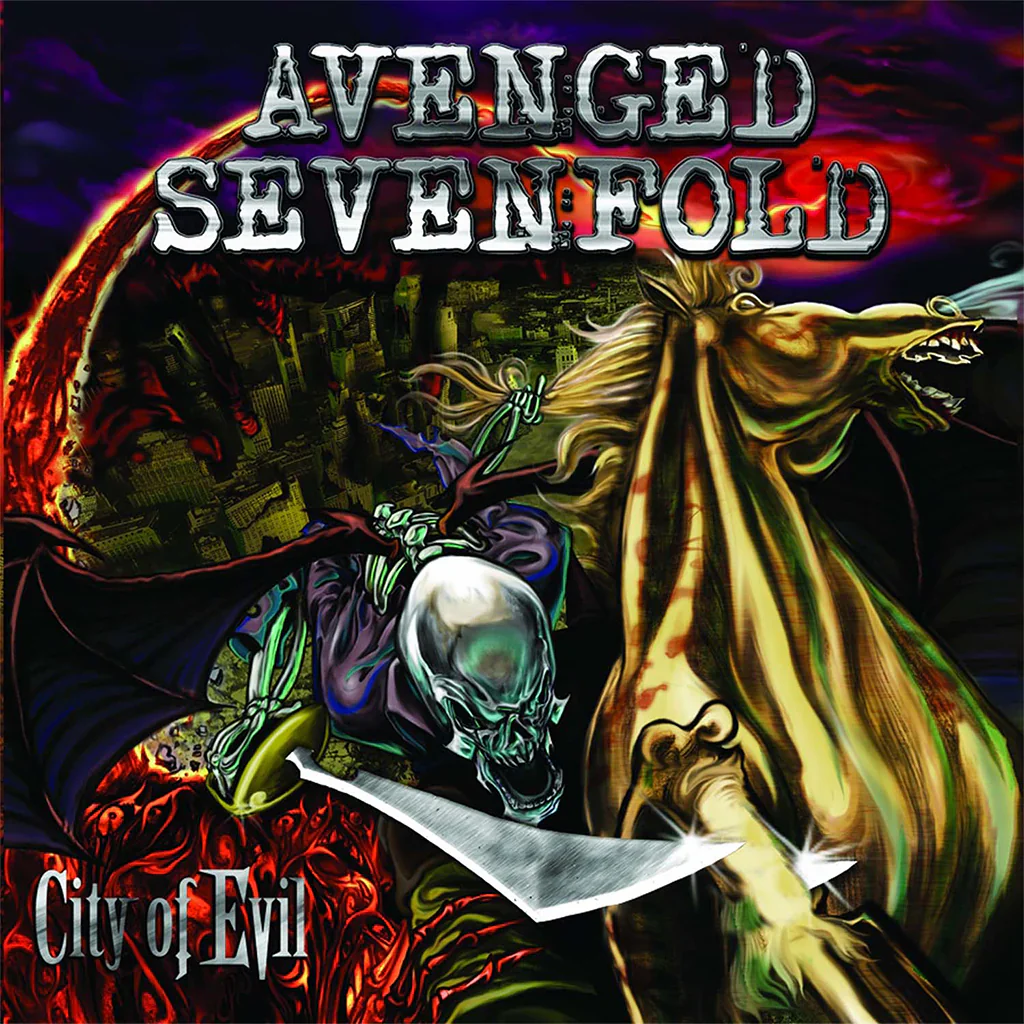 Avenged Sevenfold – City Of Evil (Red Velvet Vinyl), (2xLP)