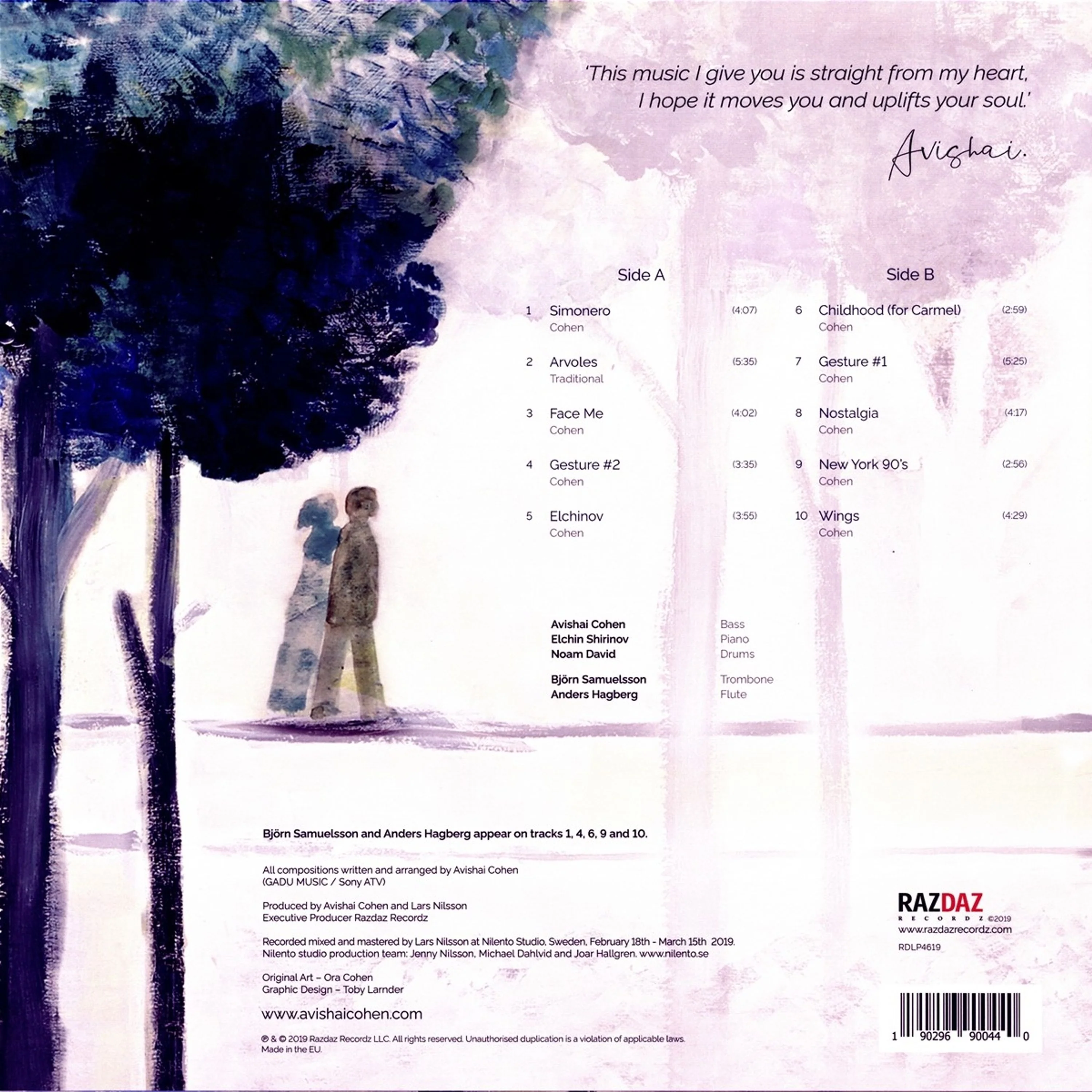 Avishai Cohen – Arvoles - Image 2