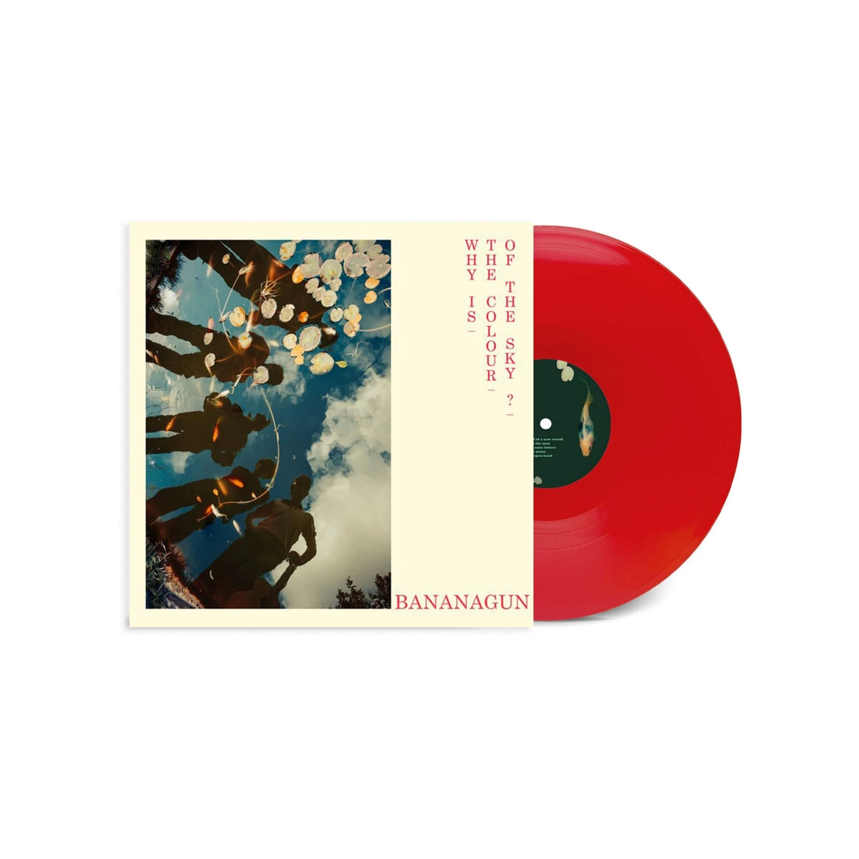 Bananagun – Why Is The Colour Of The Sky? (Red vinyl) - Image 2
