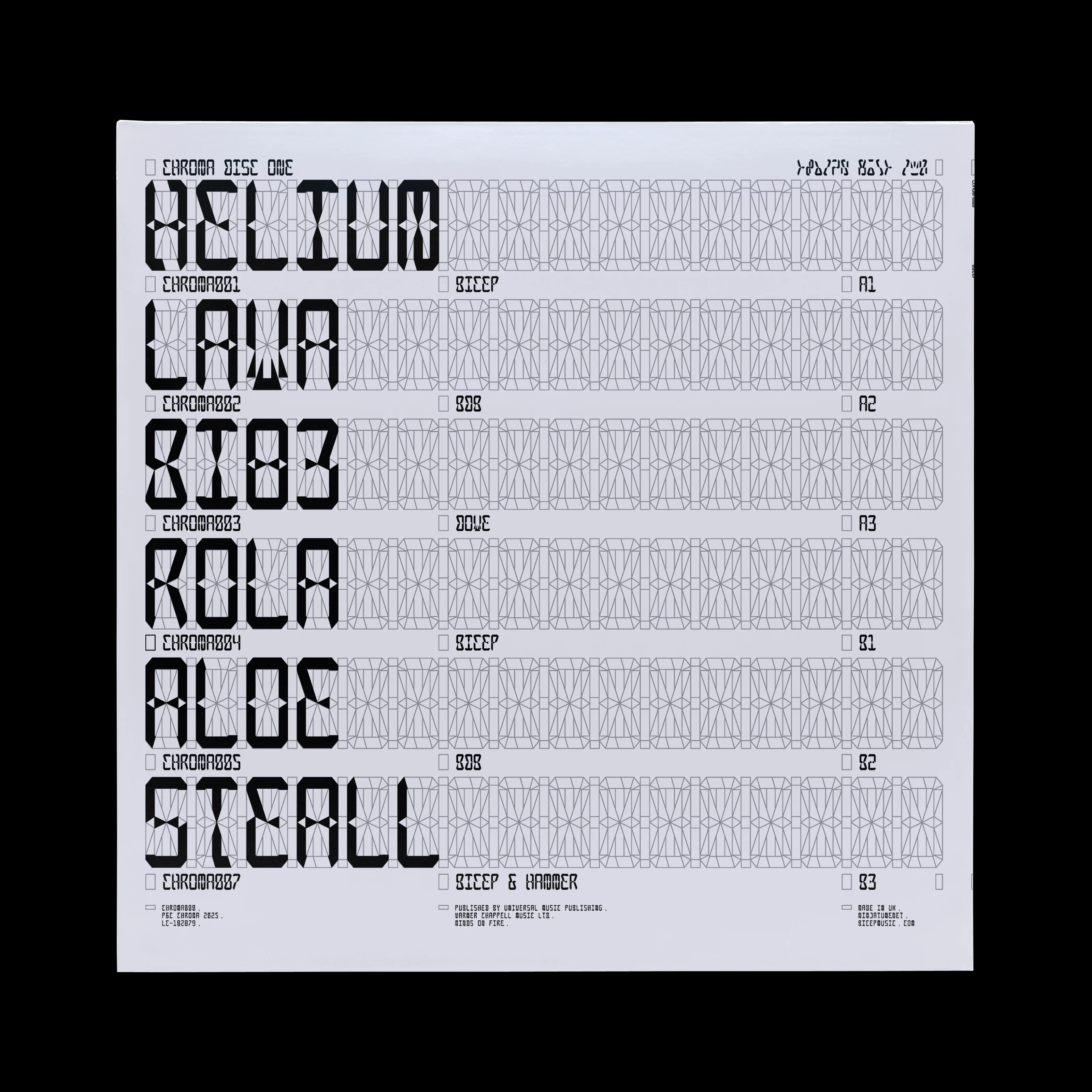 Bicep – Chroma000 (2xLP) - Image 4