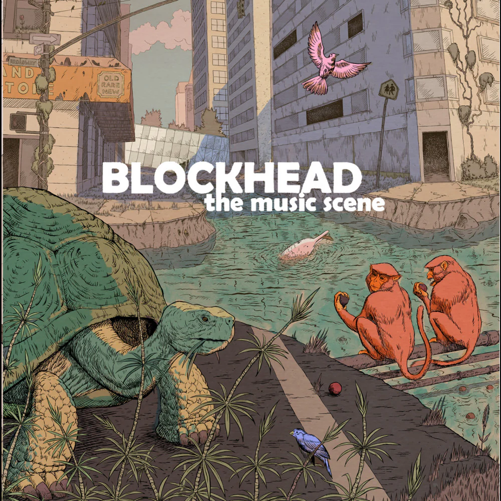 Blockhead – The Music Scene (Teal vinyl)