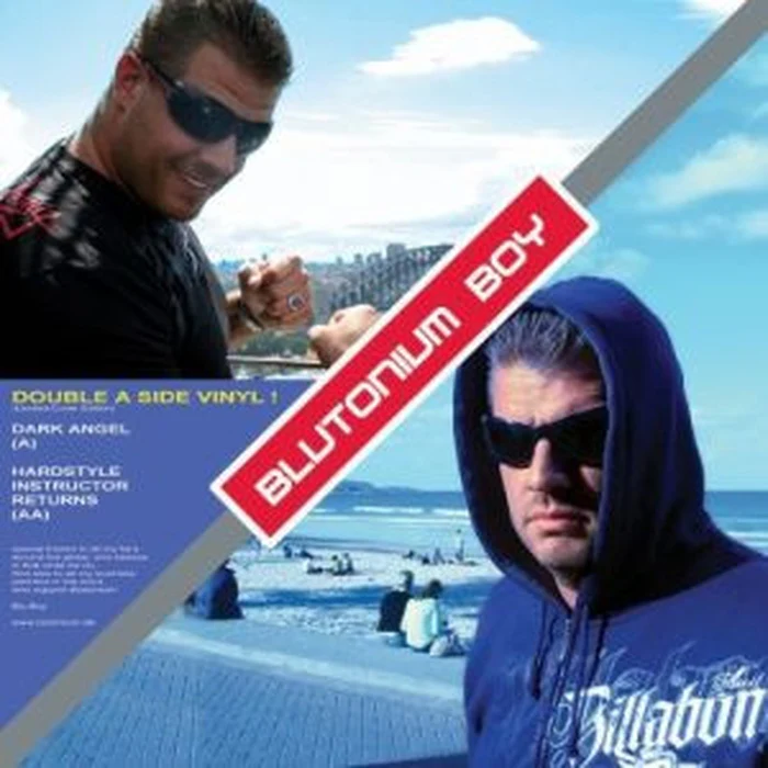 Blutonium Boy – Dark Angel / Hardstyle Instructor Returns (VG+/VG+)