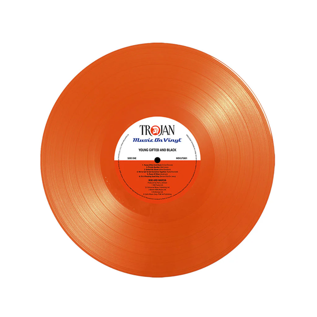 Bob Andy, Marcia Griffiths – Young Gifted And Black (Orange vinyl) - Image 4
