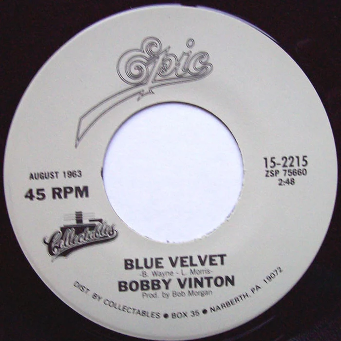 Bobby Vinton – Blue Velvet / Blue On Blue (E/Generic)