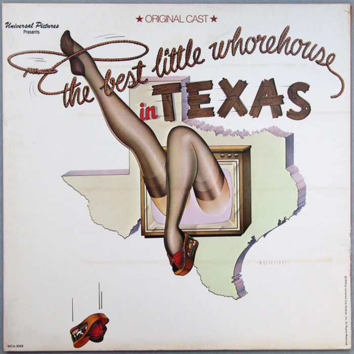 Carol Hall, "The Best Little Whorehouse In Texas" Cast – The Best Little Whorehouse In Texas (VG+/E)