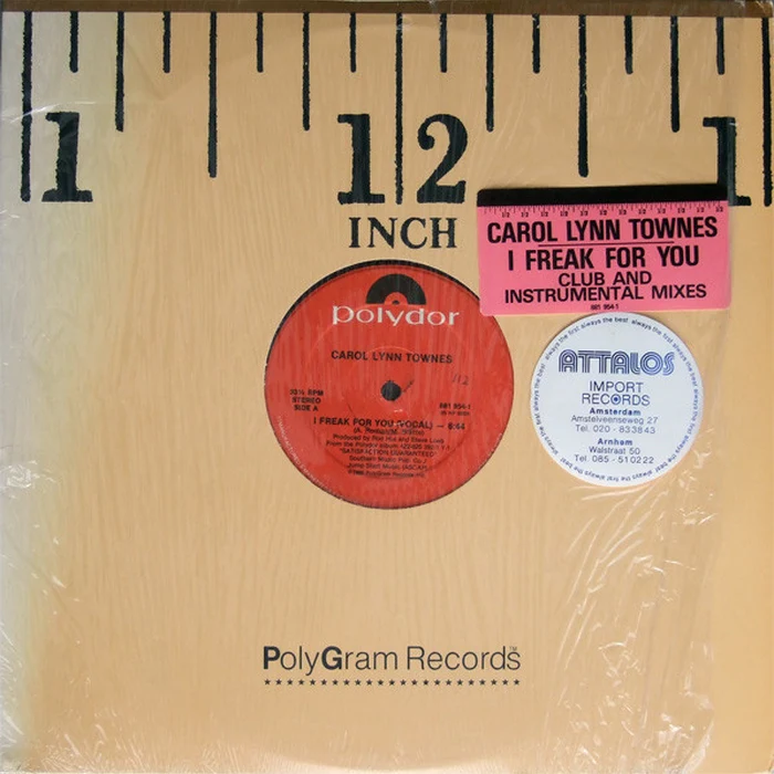 Carol Lynn Townes – I Freak For You (VG+/VG+)