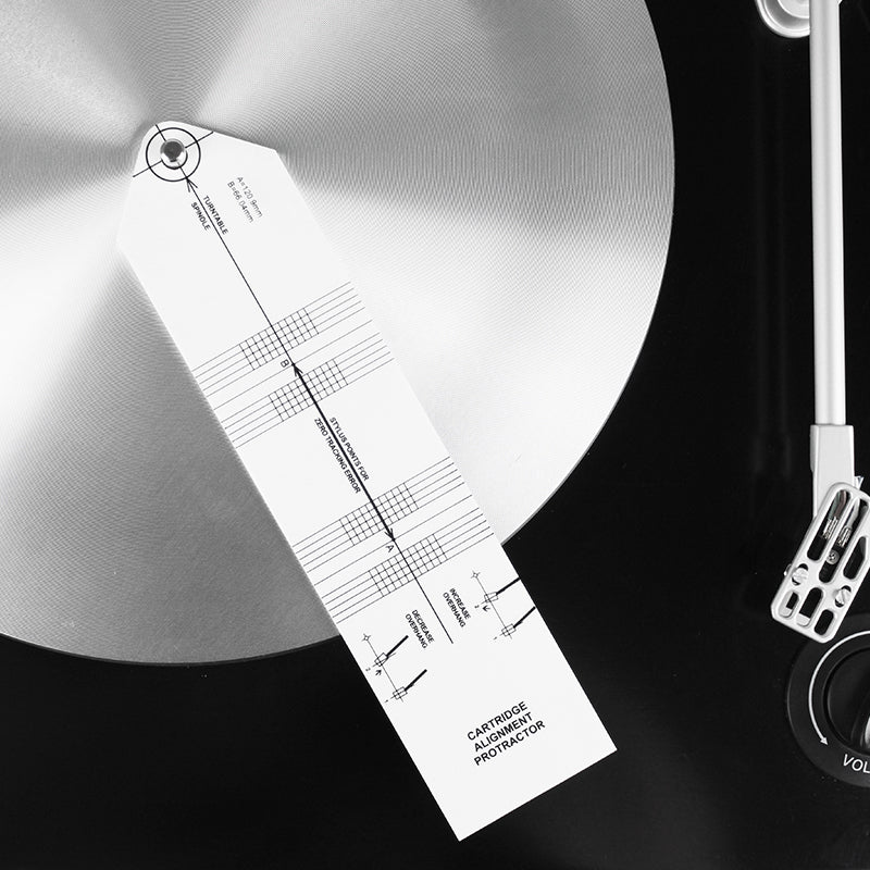 Cartridge Alignment Protractor – Acrylic Turntable Cartridge Setup Tool - Image 3