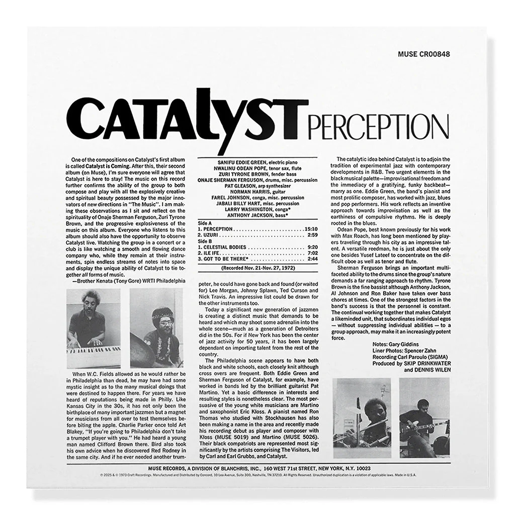 Catalyst – Perception (jazz Dispensary Top Shelf Series) - Image 3