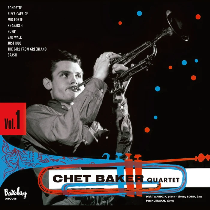 Chet Baker Quartet – Chet Baker in Paris, Vol 1 – Barclay – 1955 (Sam Records)