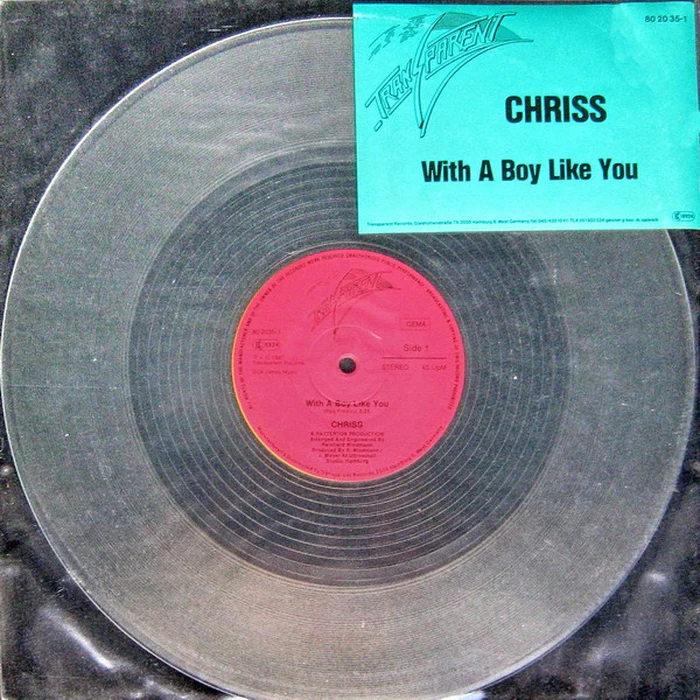 Chriss – With A Boy Like You (VG+/VG)