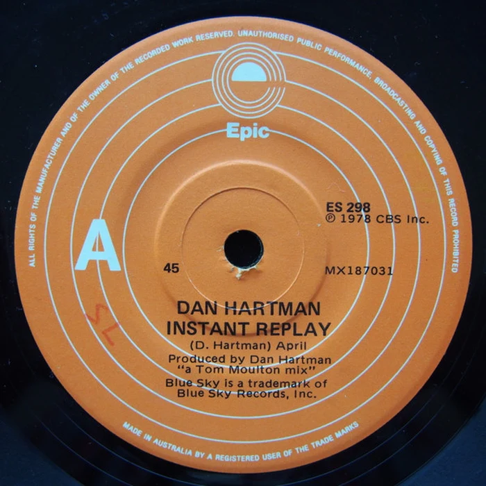 Dan Hartman – Instant Replay (E/Generic)