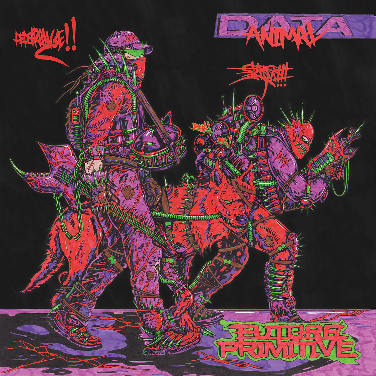 Data Animal – Future Primitive (Red vinyl)
