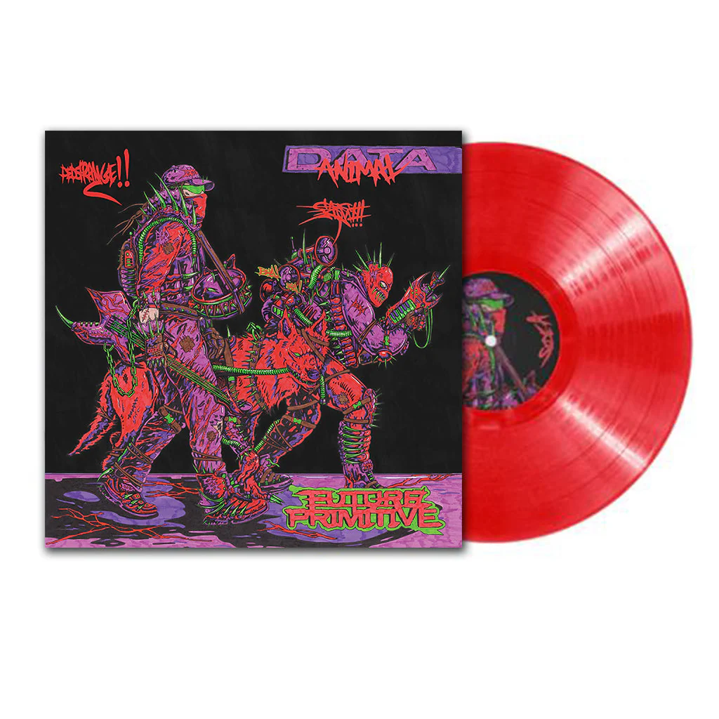 Data Animal – Future Primitive (Red vinyl) - Image 2