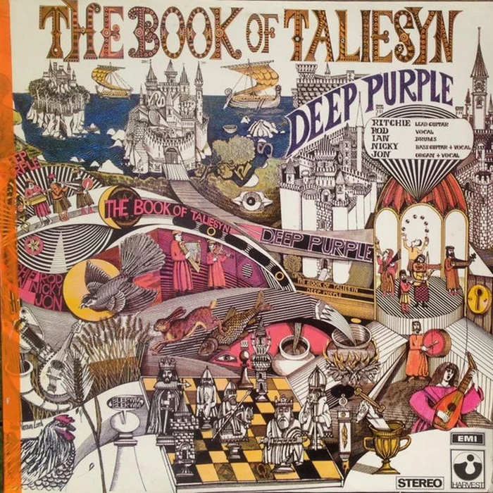 Deep Purple – The Book Of Taliesyn (VG+/VG+)
