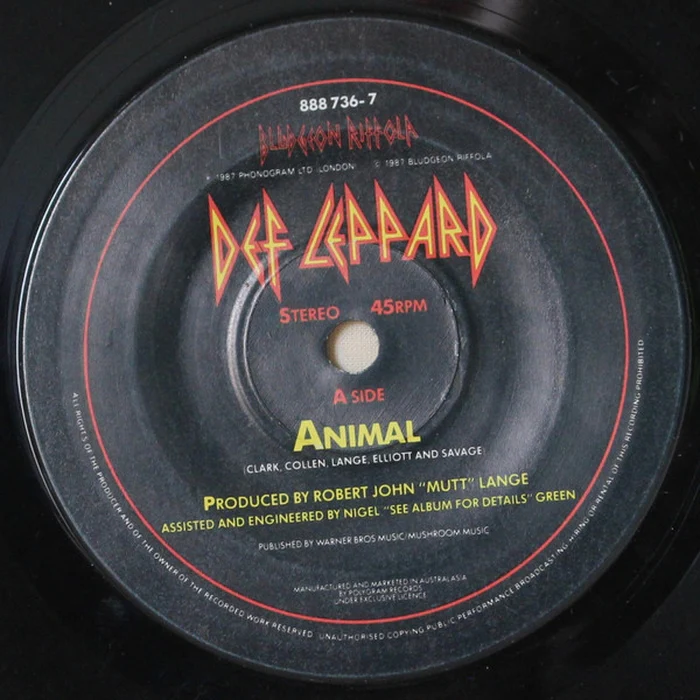 Def Leppard – Animal (E/Generic)