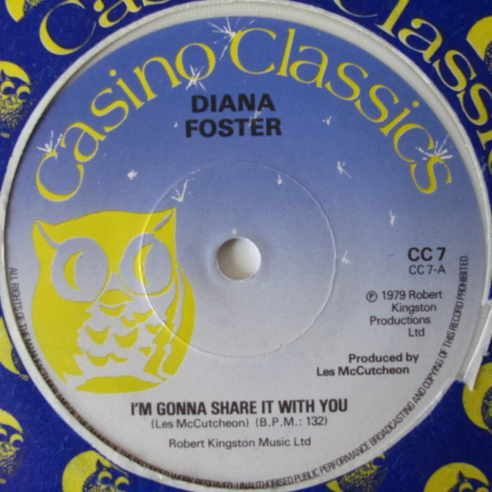Diana Foster, Autumn – I'm Gonna Share It With You (VG+/Generic)