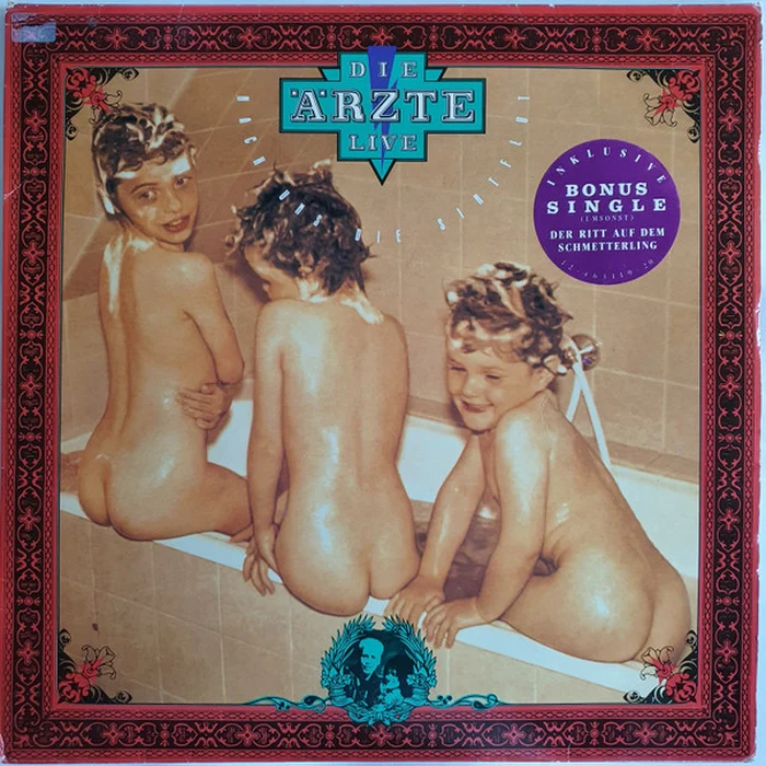 Die Ärzte – Live (Nach Uns Die Sintflut) (3xLP) (VG+/VG+)
