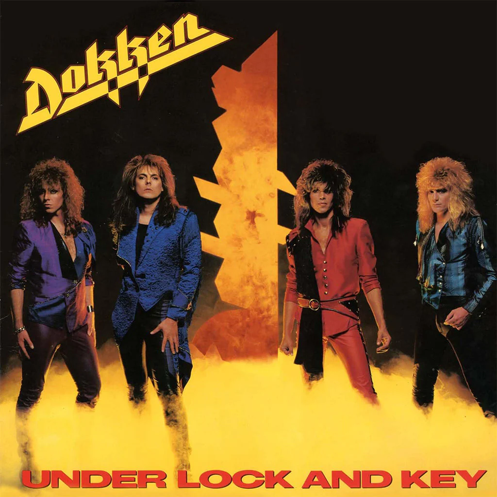 Dokken – Under Lock And Key (Yellow vinyl) - Image 3