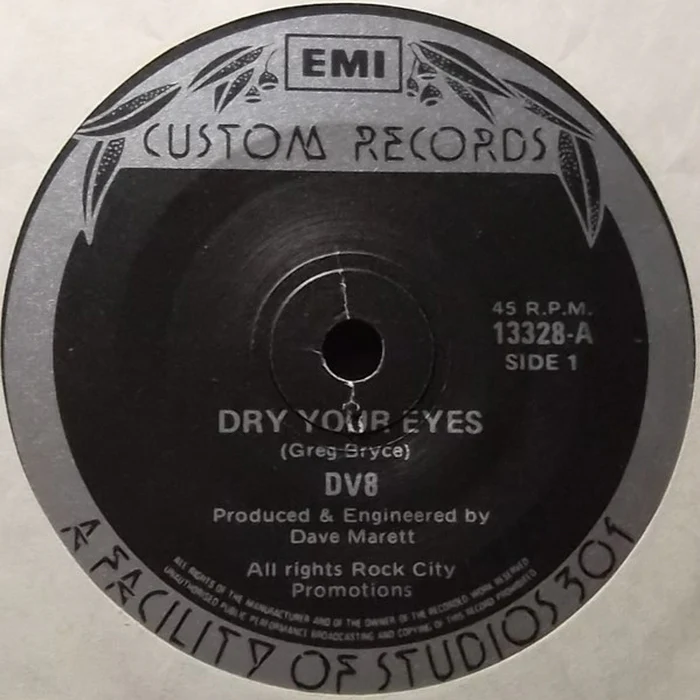 DV8 – Dry Your Eyes (VG+/Generic)