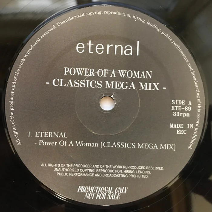 Eternal – Power Of A Woman / Stay (VG/Generic)