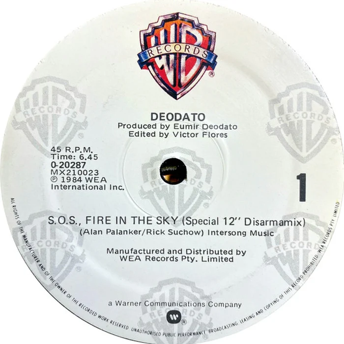 Eumir Deodato – S.O.S. Fire In The Sky (E/VG+)