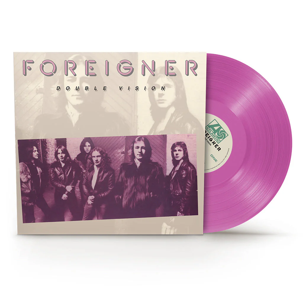 Foreigner – Double Vision (Translucent Grape Vinyl) - Image 2