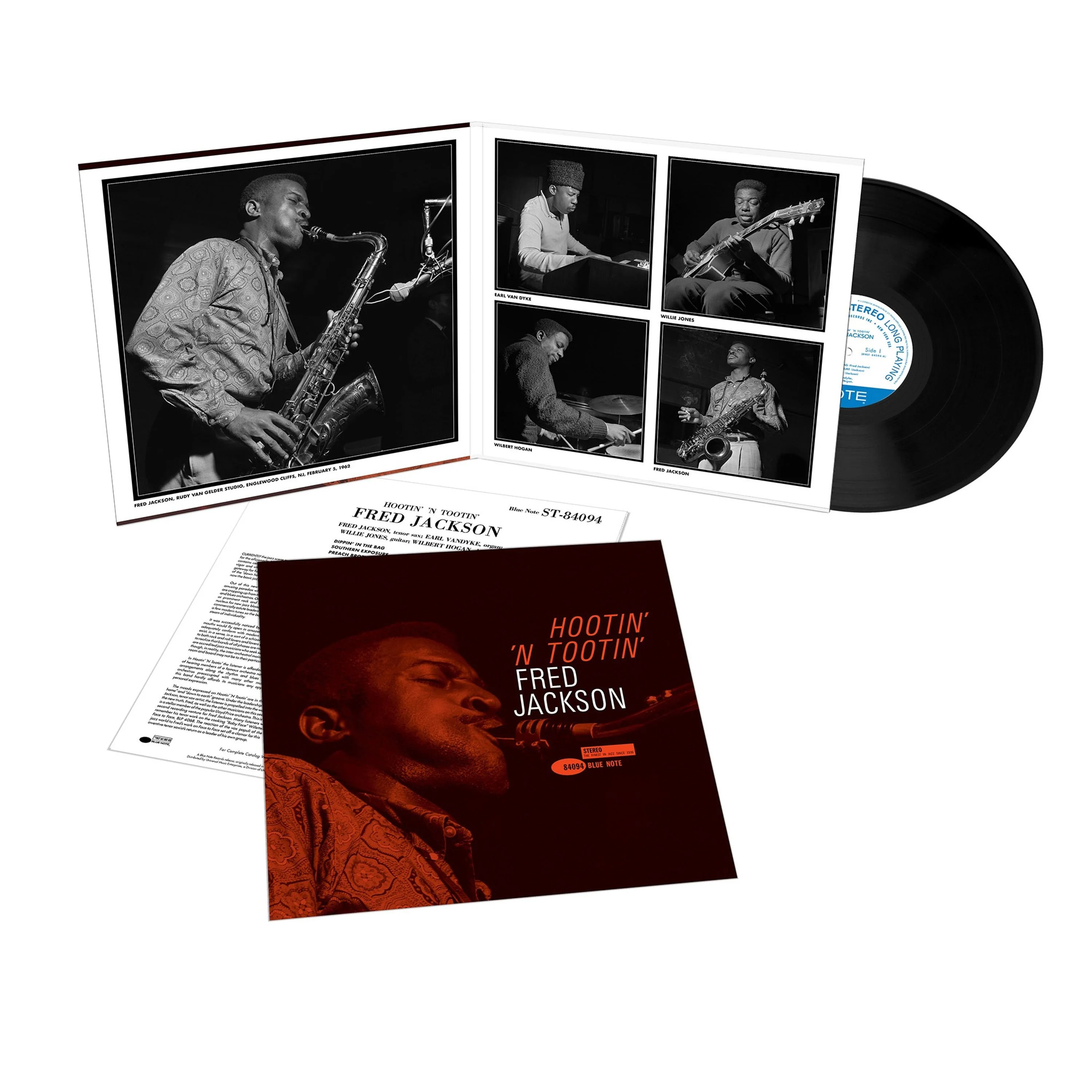 Fred Jackson - Hootin' N' Tootin' (Blue Note Tone Poet) - Image 2