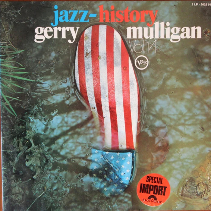 Gerry Mulligan – Jazz - History Vol. 14 (2xLP) (VG+/VG+)