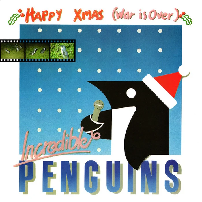 Incredible Penguins – Happy Xmas (War Is Over) (VG+/VG+)