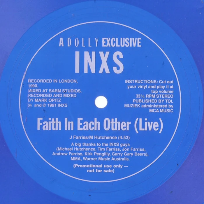 INXS – Faith In Each Other (Live) (VG/Generic)