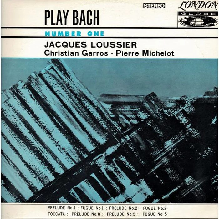 Jacques Loussier, Christian Garros, Pierre Michelot – Play Bach No. 1 (VG/VG)