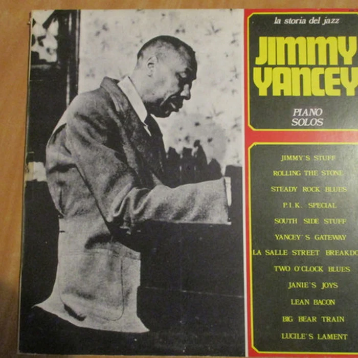 Jimmy Yancey – Piano Solos (VG+/VG+)