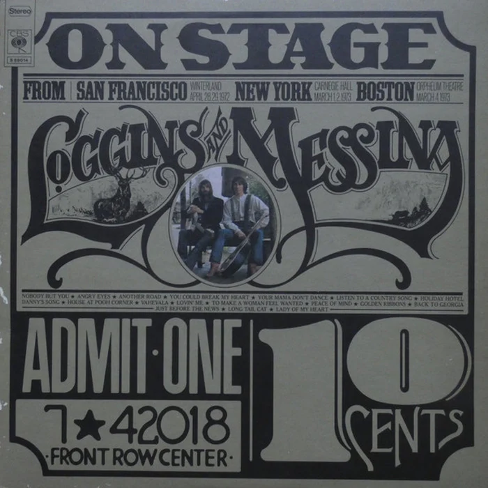 Loggins And Messina – On Stage (2xLP) (E/VG+)