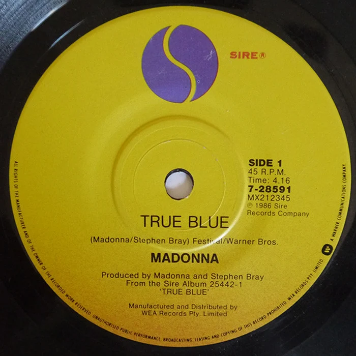 Madonna – True Blue (E/Generic)