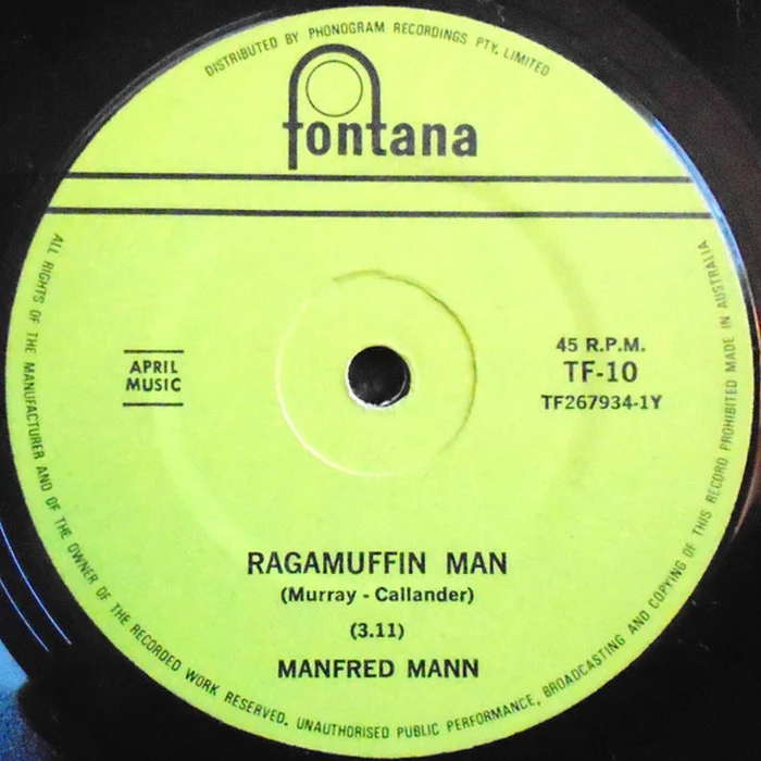 Manfred Mann – Ragamuffin Man (VG+/Generic)