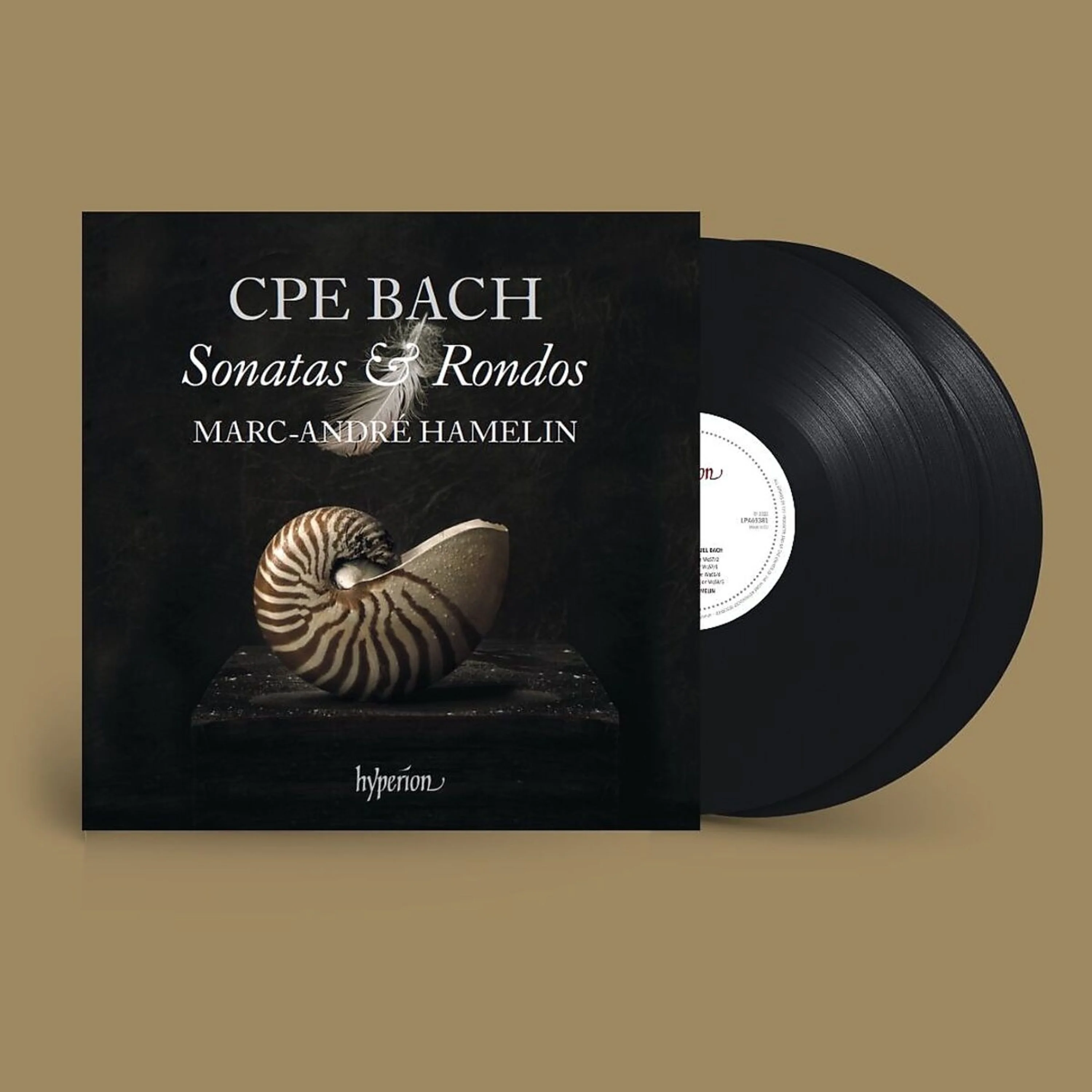 Marc-Andre Hamlin – CPE Bach’s Sonatas & Rondos (2xLP) - Image 2