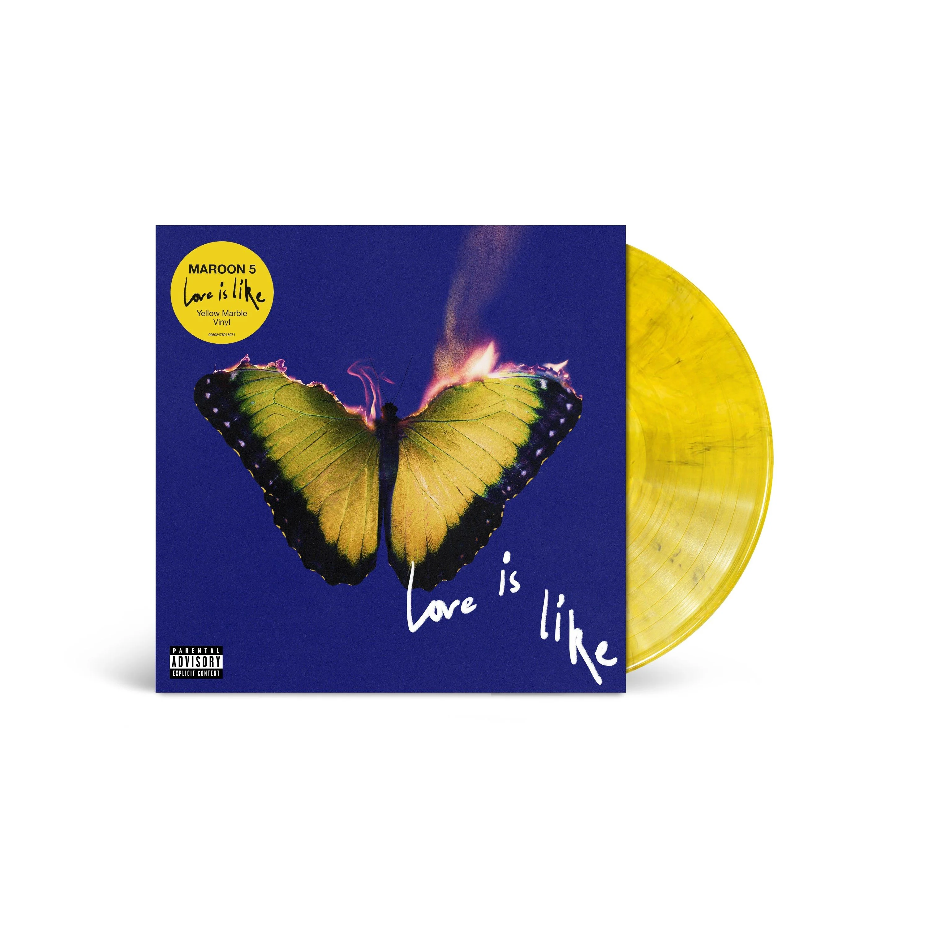 Maroon 5 – Love Is Like (Yellow Vinyl) - Image 2