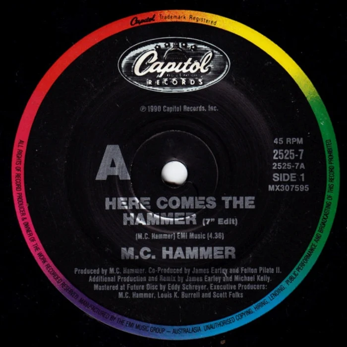 MC Hammer – Here Comes The Hammer (VG+/Generic)