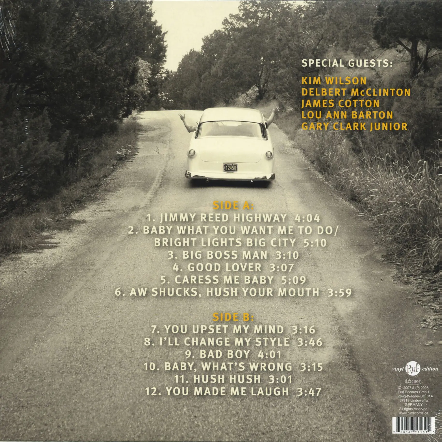 Omar Dykes, Jimmie Vaughan – On The Jimmy Reed Highway - Image 2
