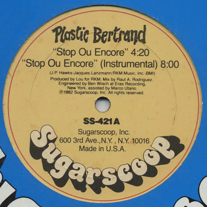 Plastic Bertrand – Stop Ou Encore (VG+/Generic)
