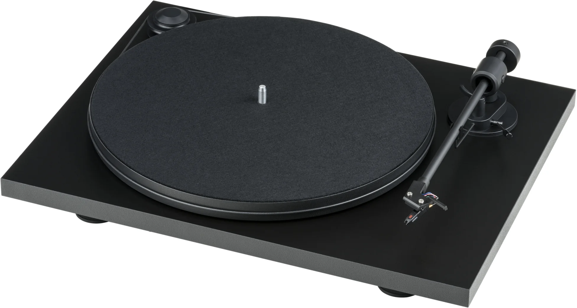 ProJect Primary E Turntable - OM Cartridge - Matt Black - Image 2