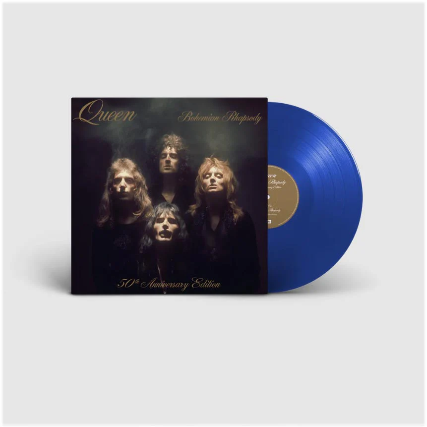 Queen – Bohemian Rhapsody (12" EP, 50th Anniversary Edition, Cobalt Blue Vinyl) - Image 2