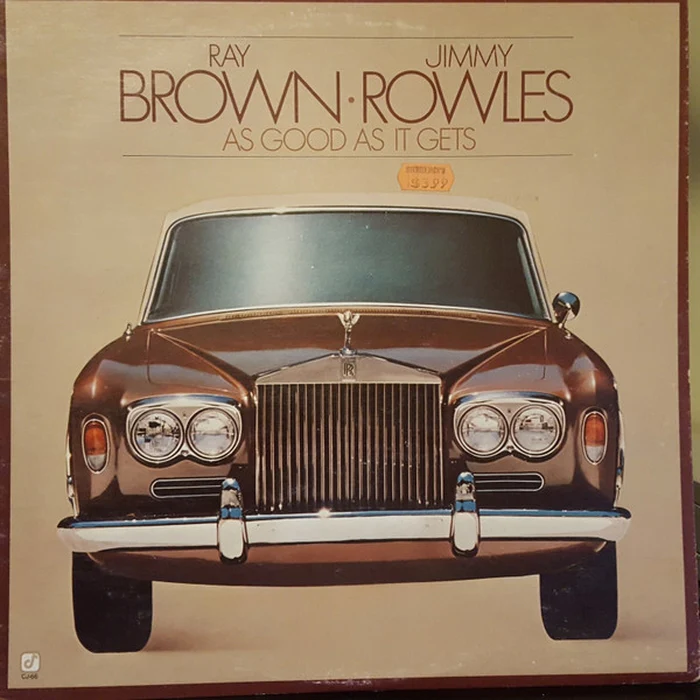 Ray Brown, Jimmy Rowles – As Good As It Gets (VG+/VG)