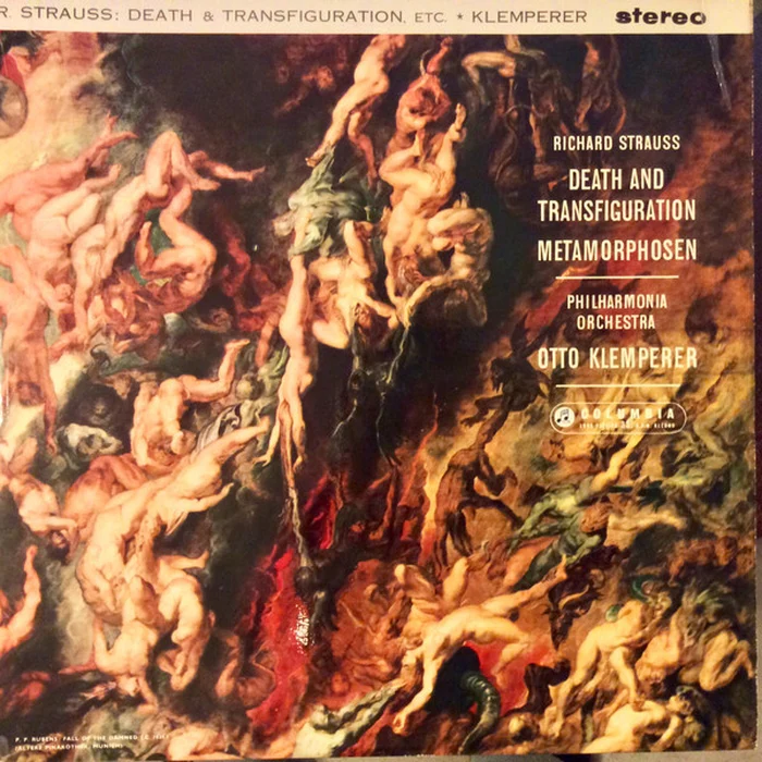 Richard Strauss, Otto Klemperer, Philharmonia Orchestra – Death And Transfiguration / Metamorphosen (VG+/VG)