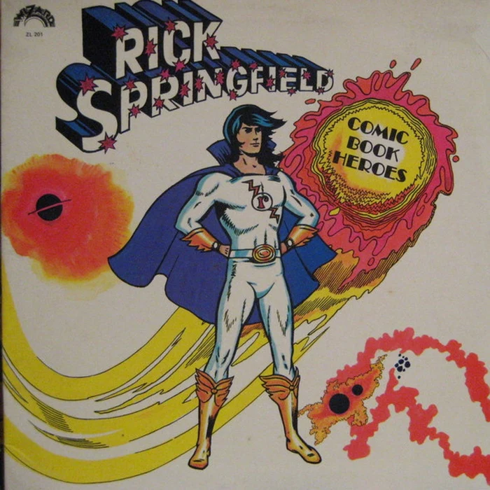 Rick Springfield – Comic Book Heroes (VG+/VG+)