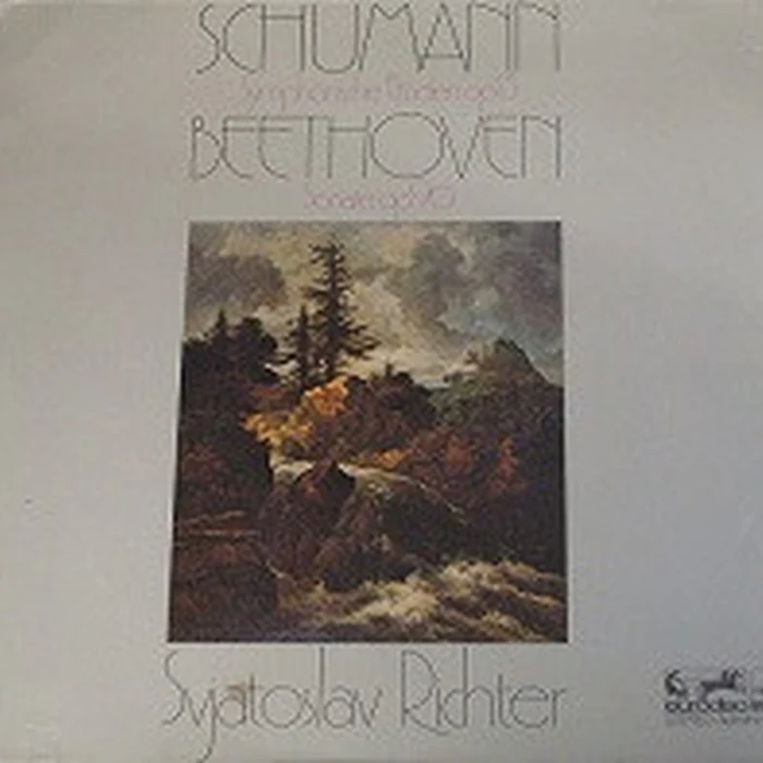 Robert Schumann, Ludwig van Beethoven, Sviatoslav Richter – Symphonische Etüden Op.13, Sonate Op.90 (VG/VG+)
